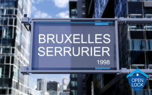 BRUXELLES SERRURIER Vue sur batiment de Bruxelles